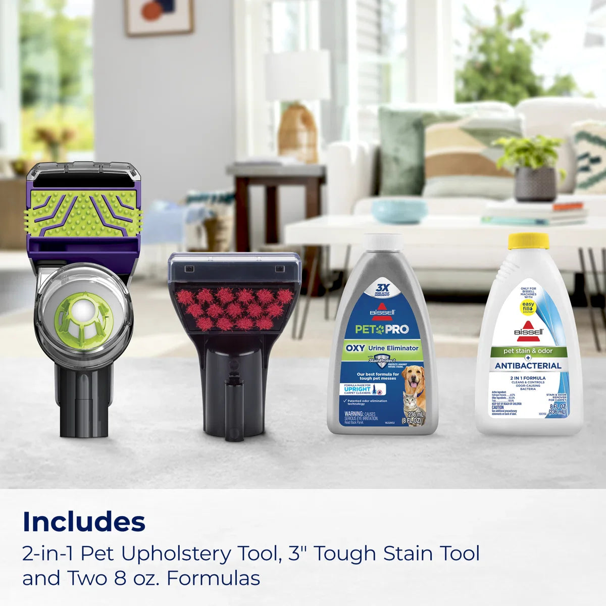 BISSEL ProHeat 2X Revolution Pet Pro Plus, Upright Deep Cleaner, Dual Dirt Lifter Powerbrush, Hose & Tool Attachment