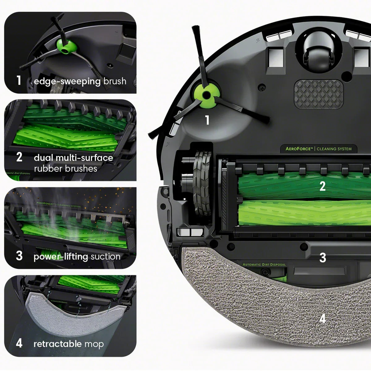 iRobot Combo j7+ Robot Vacuum