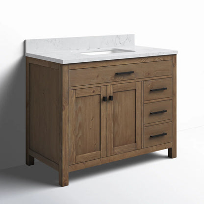 Ajiya 42" Single Bathroom Vanity Set