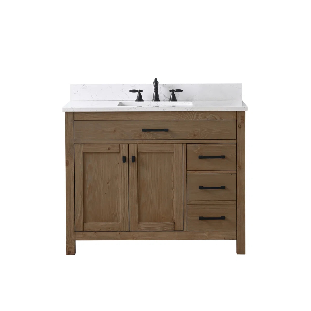 Ajiya 42" Single Bathroom Vanity Set
