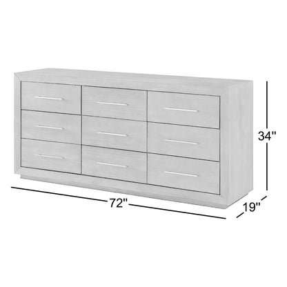 Brooks 72'' W 9 - Drawer Dresser
