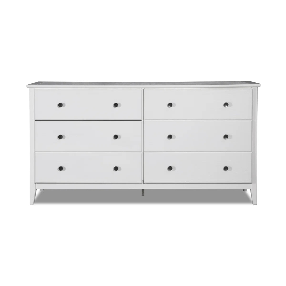 Greenport Solid Wood 63.75'' W 6 - Drawer Dresser