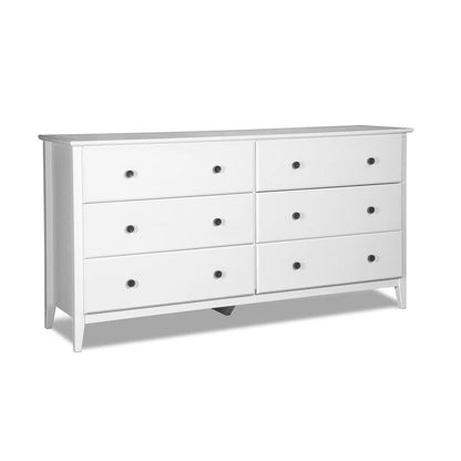 Greenport Solid Wood 63.75'' W 6 - Drawer Dresser