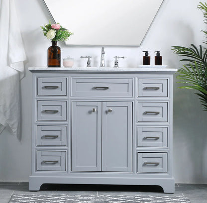 Hermes 42" Single Bathroom Vanity Set