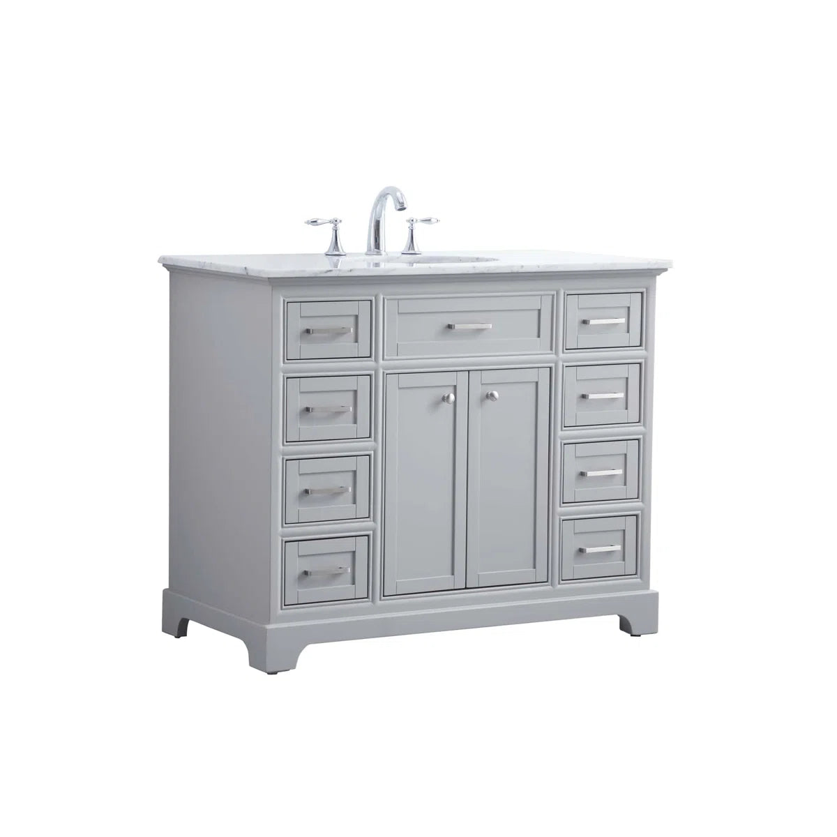 Hermes 42" Single Bathroom Vanity Set