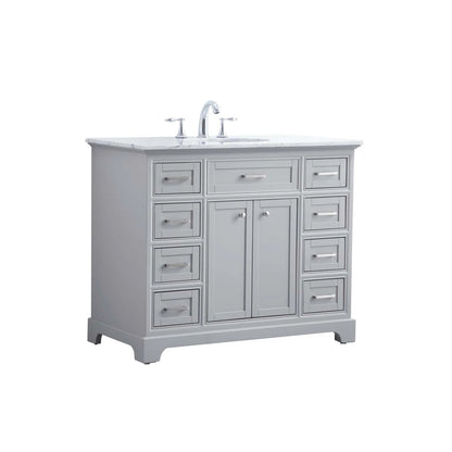 Hermes 42" Single Bathroom Vanity Set
