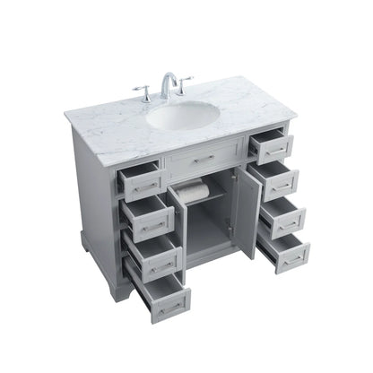 Hermes 42" Single Bathroom Vanity Set