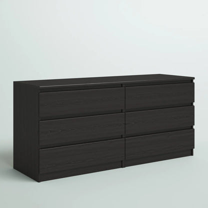 Jada 6 Drawer 60.5" W Double Dresser