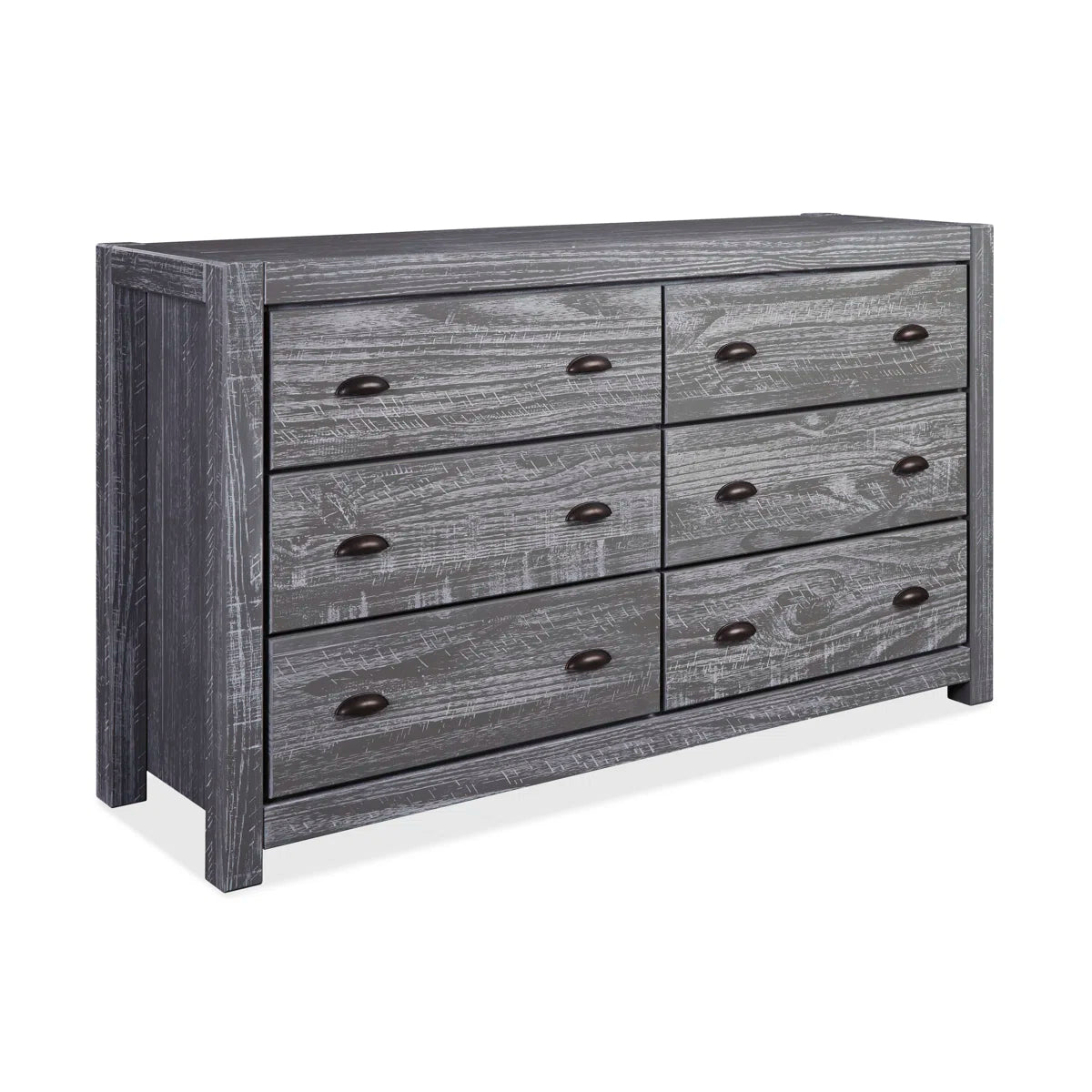 Montauk Solid Wood 59.5'' W 6 - Drawer Dresser