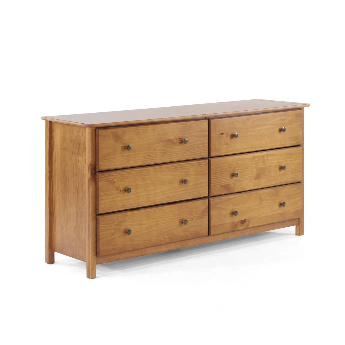 Shaker Solid Wood 63.75'' W 6 - Drawer Dresser