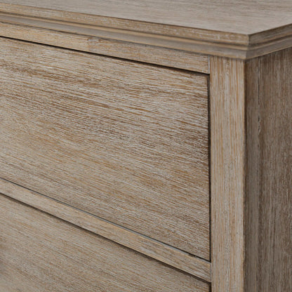 Victoria 6-Drawer Double Wide Wood Dresser